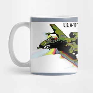 U.S. A-10 Thunderbolt II Warthog (Green Camo) Mug